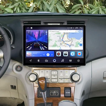 За Toyota Highlander Kluger 2 XU40 2007-2013 Автомобилен мултимедиен плеър с Android радио GPS CarPlay Стерео Задната част на бутона усилвател JBL