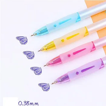 Химикалка химикалка син цвят, с плодов аромат на 0,38 mm, 4 бр./опаковане.