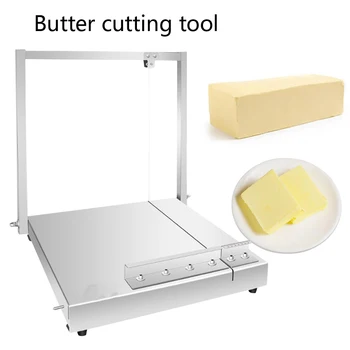 Преносимото нож за рязане на сирене, с прозрачна скалата, Ръчен инструмент за рязане на шунка, колбаси, сирене, маслорезка