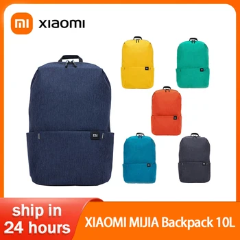 Оригинална раница Xiaomi Mi 10L, водоустойчива Цветна Градска раница за ежедневна почивка, Унисекс, спортна раница за пътуване, мъжки и дамски училищна чанта