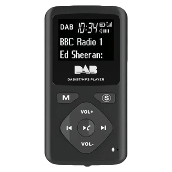 DAB/Цифрово Радио DAB Bluetooth 4.0 Личен Джоб FM Мини Преносим Радионаушник MP3 Micro-USB за Дома