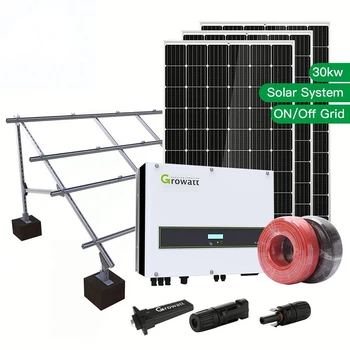 Екологично чист продукт за слънчева енергия, система на слънчеви панели с мощност 3 кВт, автономна от мрежата на ниски цени