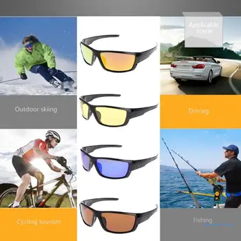 Очила за Риболов, Каране на колело поляризирани слънчеви очила за улицата Спортни очила с UV400 за мъже Директен доставка