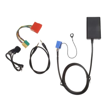 Авто Aux Bluetooth хендсфри, USB адаптер, Музикален аудио кабел за Audi A3 8L 8P A4 B5-B7 A6 4B A8 4D