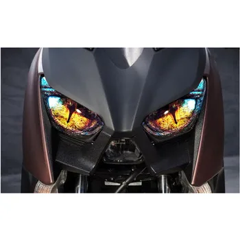 Аксесоари за мотоциклети притежават Защитен стикер на фаро Стикер на фаро Yamaha Xmax 300 Xmax 250 2017 2018 A