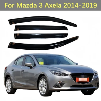 За Mazda 3 Axela 2014-2019 Прозорец козирка за Защита от Слънце и дъжд Защитни Покривала Подслон Залепваща капак Завърши Аксесоари за стайлинг на автомобили
