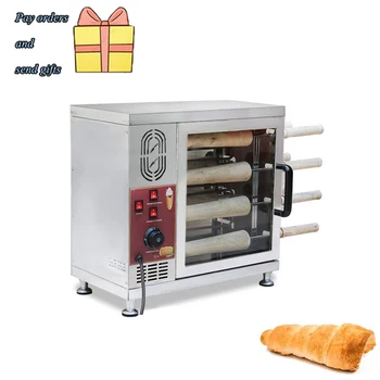 Цена по цена на производителя Електрическа машина за печене на сладкиши от неръждаема стомана Търговска машина за печене на хляб