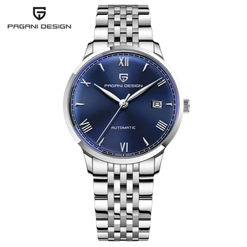 2023 НОВИ бизнес мъжки механични часовници PAGANI DESIGN NH35 с луксозен сапфирен кристал стъкло, 10 бара, водоустойчив автоматични часовници за мъже