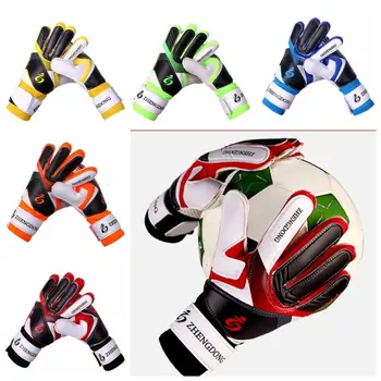 Отлични футболни ръкавици, износоустойчиви мини ръкавици вратаря, цветни нескользящие футболни спортни ръкавици за деца