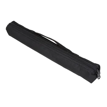 Черна преносима вертикална чанта за съхранение на флейта Универсален калъф за флейта Чанта за мини саксофон на Тъканта, чанта за записване на Оксфорд водоустойчива чанта