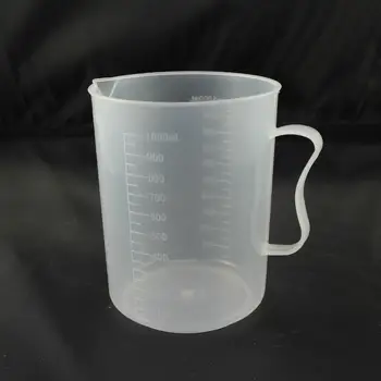 1000 мл Пластмасова Прозрачна Мерителна Чашка С Класификация на Лабораторен Тест За Измерване на Течности Лот Инструменти