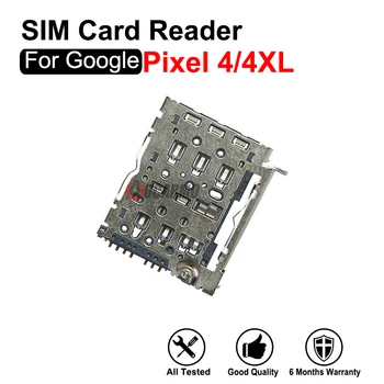 За Google Pixel 4 4XL XL четец за sim-карти Hoder Repair Дубликат Част