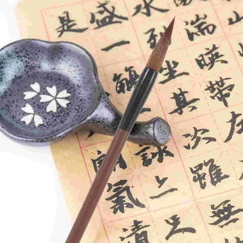 Китайска четка за писане, за да проверите за обучение калиграфия, традиционни четки sumi, четка за рисуване, туш, Китайски четки за коса от обич
