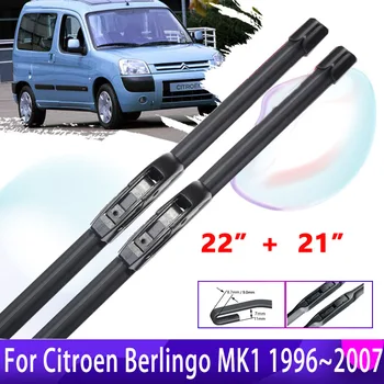 Четка за Чистачки на Автомобил Citroen Berlingo MK1 1996~2007 1997 1998 1999 2000 2001 Предното Стъкло Чистачки на предното стъкло Автомобилни Продукти