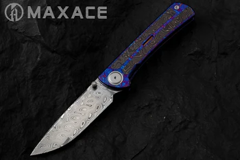 Сокола Maxace Сгъваем Нож Нова CF Дръжка ZDP 189 Острието Edc Открит Ловен Къмпинг Инструменти Тактически Ножове За Оцеляване Подарък