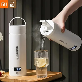 Електрически кани Xiaomi Преносима чаша за варене на вода Кана за приготвяне на чай и кафе Пътен Термостатируемый Задържащ топлината Интелигентен контрол на температурата