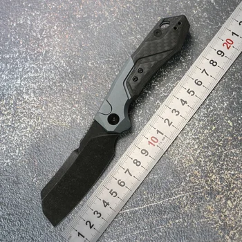 Сгъваем нож Ks 7850 Mark CPM154 Нож, Алуминиева дръжка, Открит Къмпинг, Лов, Риболов, Оцеляване, Тактически Инструменти EDC