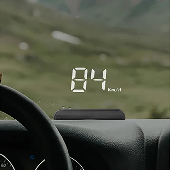Главоболие, Hud дисплея Автомобилни аксесоари Цифров измерител на скорост за автомобили Сензори OBD измерване на скоростта OBD2 Проекция на предното стъкло на стъкла