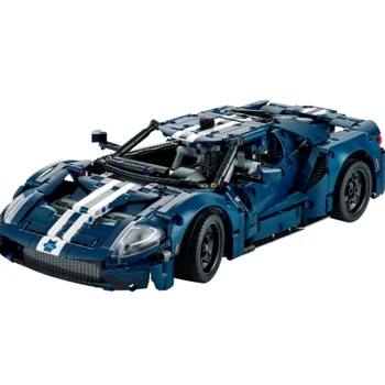 2022 Ford GT 42154 Технологична модел на превозното средство блок 1: 12 Speed champion Модел автомобил градивен елемент на Детска играчка за подарък