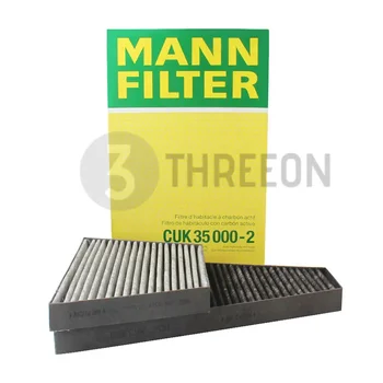 На кабинковия Филтър MANN FILTER CUK35000-2 За Volkswagen Phaeton 3.0 TDI 3.2 3.6 V6 4.2 V8 5.0 V10 TDI 6.0 W12 3D0819644 3D1819643