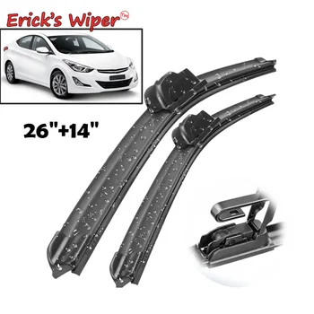 Четки на Предните Чистачки Erick's Wiper LHD За Hyundai i30 GD 2013 - 2017 Почистване на Предното Стъкло на превозното средство От Дъжд 26 