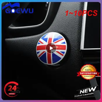 1 ~ 10ШТ Капаци за Огледала за обратно виждане Union Jack Вратите Етикети За стайлинг на Автомобили Mini Cooper S JCW F56 F55