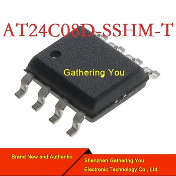 AT24C08D-SSHM-T SOP8 Електрически стираемая програмируема памет само за четене Съвсем Нова Автентична