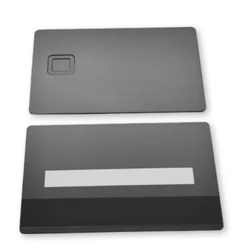 Customized.product.картичка от матирана черна неръждаема стомана с дебелина 0.5 мм, метални визитка с QR-код