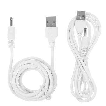 кабел за подмяна на захранващия кабел dc 2 елемента, USB кабел, преносимо, кабел за зареждане на постоянен ток (3,5 X 1,35 мм), кабел за зареждане от USB преди конектор dc