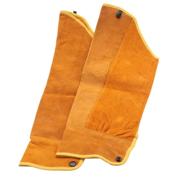 8шт 21,6-цолови заваръчни ръкави от изкуствена кожа, защитен инструмент за термоусадки