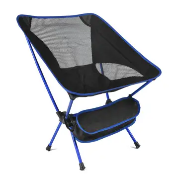 Нов ultralight сгъваем стол, Преносим стол за плажен туризъм, пикник, риболов, Сверхтвердый походный стол с високо натоварване, Походный стол за нощуване на открито