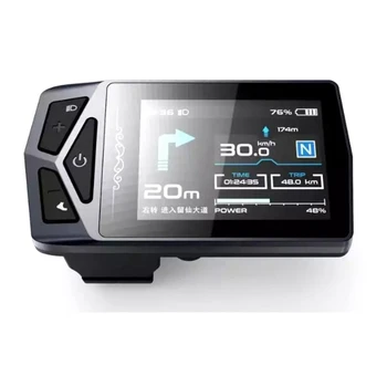 1 Бр Цветен Экранный Индикатор за E-Bike E-Bike Bluetooth Навигационния Дисплей За BBS 01 02 HD G510 G330 Среднеприводный Двигател