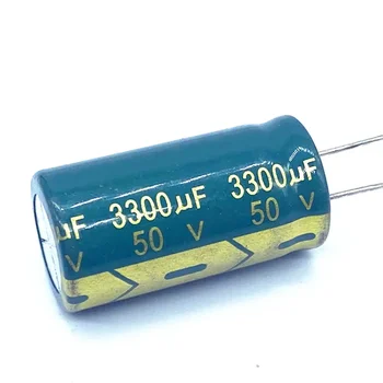 2 бр./лот от 50 На високочестотен низкоомный 50 НА 3300 ICF алуминиеви електролитни кондензатори размер 18*35 3300 МКФ50 В 20%
